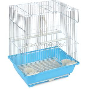 Клетка 2105 для птиц, эмаль, 300х230х390мм, Triol