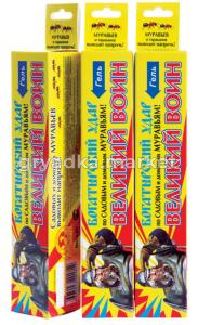 Гель от муравьев Великий воин  80г-44 (желт.) ВХ