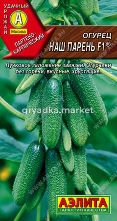Огурец Наш парень 10шт Парт Ср (Аэлита)