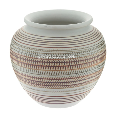 Ваза для искусственных цветов, L18 W18 H17 см