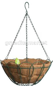 Коковита-кашпо подвес.Цвток d-40см-24 ХС