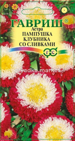 Астра Пампушка Клубника со сливками 0,3г.Н12 Гаври