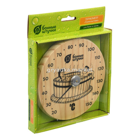 Термометр д-бани и сауны Удовольствие 16х16х1,5см 18005