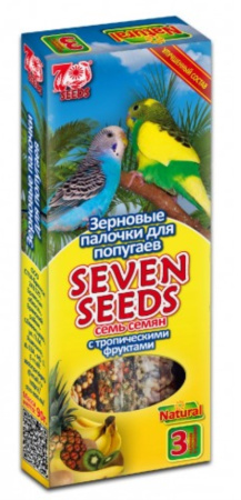 Лакомства д-попугаев Палочки тр.фр. 90г 3шт SEVEN SEENDS (Семь семян)-40