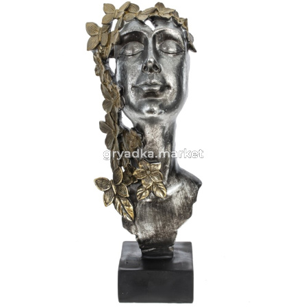 Фигурка декоративная Лицо, L15 W12,5 H40 см