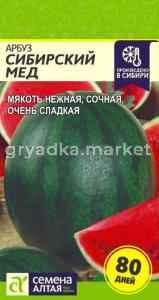 Арбуз Сибирский мед 1г Ранн (Сем Алт)