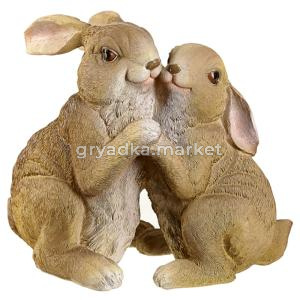 Два зайки L30 W16 H24 см