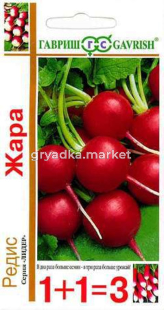 Редис Жара серия 1+1 5,0г Гавриш