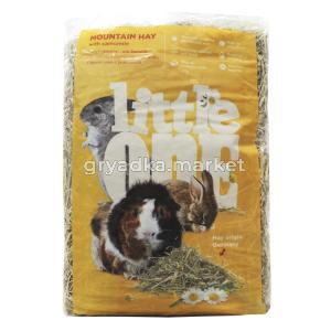 Лакомство д-грызунов Little One (Литтл Ван) Горное сено с ромашкой непресованное 400г