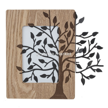 Фоторамка для фото 9х13, L23 W1 H22 см