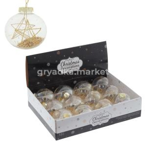 Шары набор (уп.12шт) D10 см, L44 W33,5 H11 см