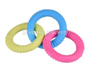 Игрушка д-собак из трех колец d=7см арт.10920-1114 Код267365