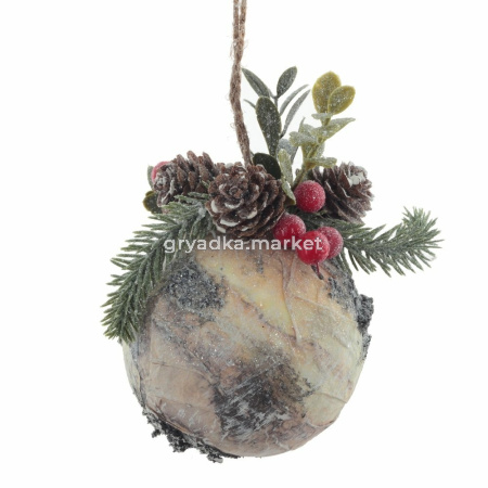 Шар D9см L9 W9 H14 см