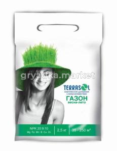 Для газона 2,5кг Террасол уд-е мин.сухое 1-10-300 Фаско