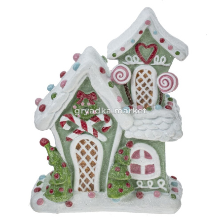 Фигурка декоративная Домик, L15,5 W6,5 H20 см