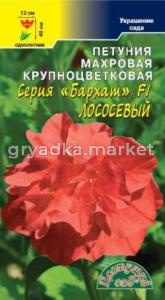 Петуния Бархат Лососевый, махр Цвет.Сад