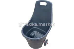 Тележка-ведро с промышленным колесом 16см