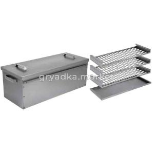 Коптильня 400х280х160мм, 3-х ярусная, с поодоном BOYSCOUT-1