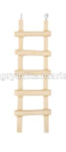 Игрушка д-птиц Лесенка деревянная 8*22*h0,6см 1-60