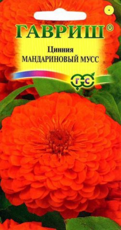 Цинния Мандариновый мусс 0,3г Гавриш
