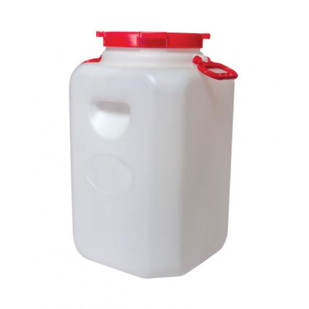 Бочка-Канистра 50л-4 прям. Dгорл.21,5см с навесными ручками