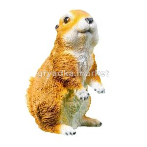 Фигура садовая Бурундук малый L12W14H20 см (ПОЛИСТОУН) 