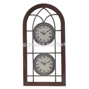 Часы настенные декоративные, L24 W3,5 H47 см, (2xАА не прилаг.)