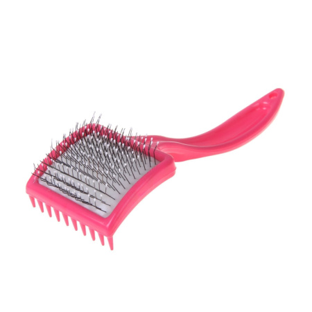 Пуходерка Г4 пластик средняя жесткая, с каплей