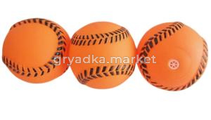 Игрушка резин Мяч теннисный 6,5см/Китай