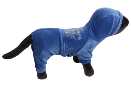 Комбинезон велюровый Crown р-р XL спинка 36 см-LM930-Lion