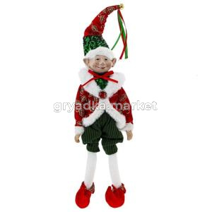 Игрушка набивная Эльф, L14 W10 H58 см