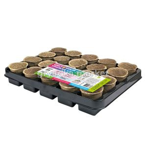 Набор для рассады 20ячеек с торф.горшочками 60*60 Цветочный урожай 1/80