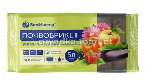 Грунт универсальный 5л брикет круглый БиоМастер 1-14-1232 БК