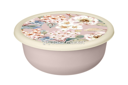 Салатник 1,2л Modena с крышкой с декором -18