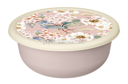 Салатник 2,1л Modena с крышкой с декором -24