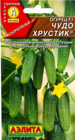 Огурец Чудо Хрустик F1 10шт Парт Ранн (Аэлита)