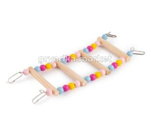 Лестница WOGY д-птиц 18.5х11см наборная, гибкая арт.2024-6359 Код273874