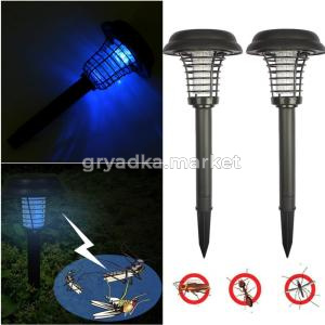 Отпугиватель от комаров лампа светодиодная наземная 1-24