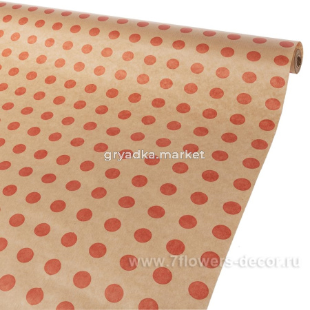 Бумага крафт бурый 