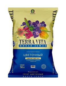 Грунт дцветов 50л Живая Земля 345(1)