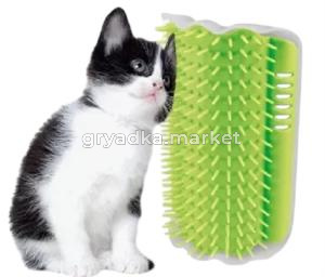 Чесалка WOGY д-кошек 12.5х8.5см угловая с кошачьей мятой, микс арт.10920-0595 Код266234