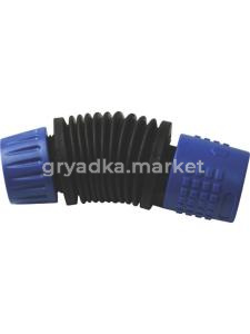 Коннектор гибкий для шланга 12 мм, 1-2 -12 GREEN APPLE