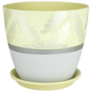 Горшок бутон Дижон 5,4л d21см желт.