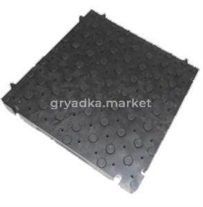 Плитка ландшафтная (граненый круг)Бел