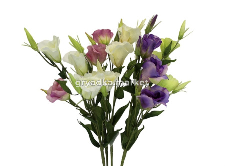 Искусственные цветы Эустома Н65см