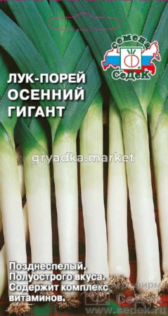 Лук порей Осенний гигант 1,0г.(Седек)