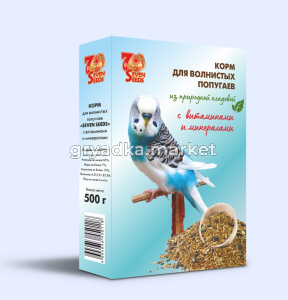 Корм д-волнистых попугаев 