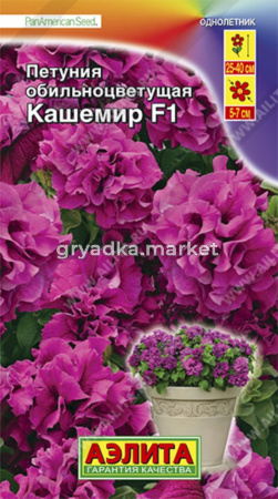 Петуния Кашемир обильноцв.,махр. Аэлита