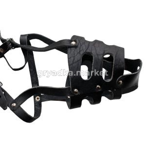 Намордник кожаный крытый №3 (овчарка) НК-3-КР Зима 1-5