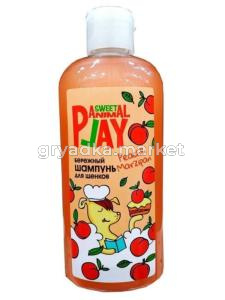 Шампунь д-щенков и котят 300мл бережный ANIMAL PLAY (Энимал Плей) Персиковый марципан 1-12